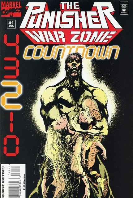 Marvel Comics The Punisher #41 War Zone Last Issue 1995 Comic Book Grade NM 9.4