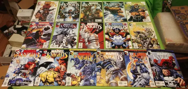 Marvel Knights 1-15 Complete Set and #2 Variant Marvel Comics 2000