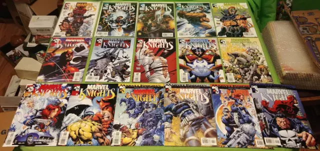 Marvel Knights 1-15 Complete Set and #2 Variant Marvel Comics 2000
