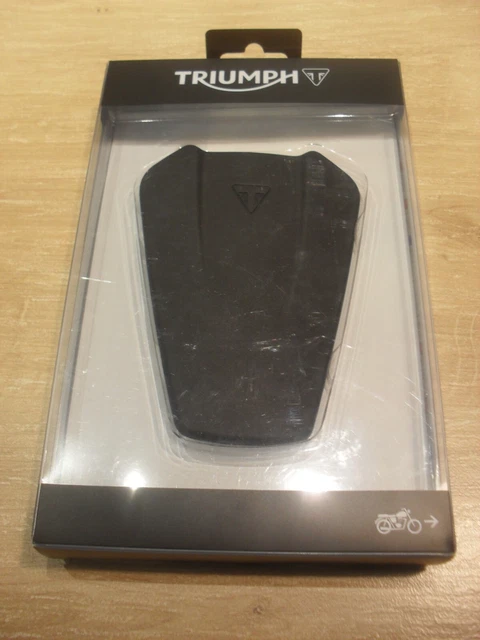 Triumph Speed Triple S / RS Genuine Black Rubber Tank Pad – Accessory A9790116
