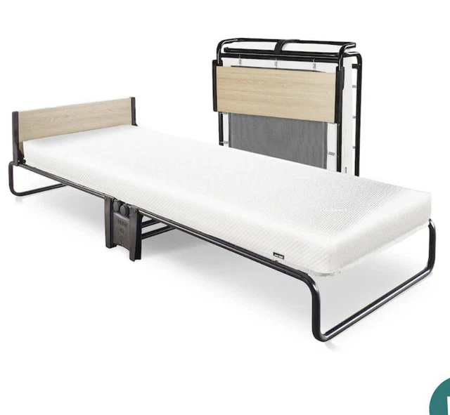 JAY BE Folding bed with Revolution Memory e‑Fibre Single mattress. £100