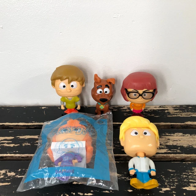 MCDONALD'S SCOOBYDOO 2021 Set Bobblehead Toys Action Figure Lot