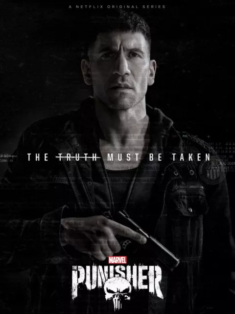 V8030 The Punisher Frank Castle Jon Bernthal New TV Series WALL POSTER PRINT