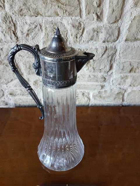 Belle Aiguiere Italienne Signe Raimond Italy Silver Plate 2