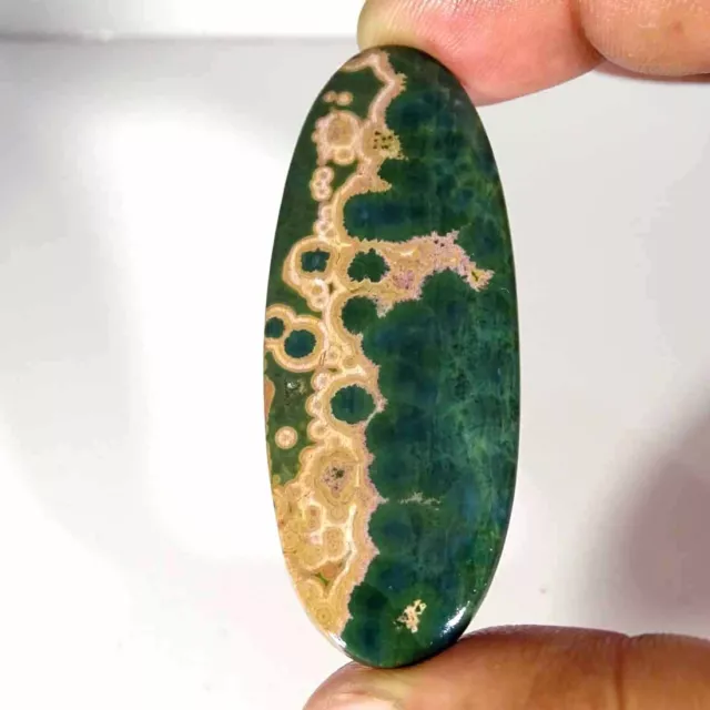 59.80Cts Natural Ocean Jasper Oval Cabochon loose Gemstone