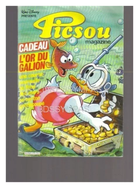 Picsou Magazine N° 175 De 1986 Tbe Avec Cadeau