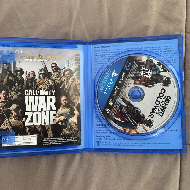 CALL OF DUTY Black Ops Cold War Sony PlayStation 4 PS4 **FREE