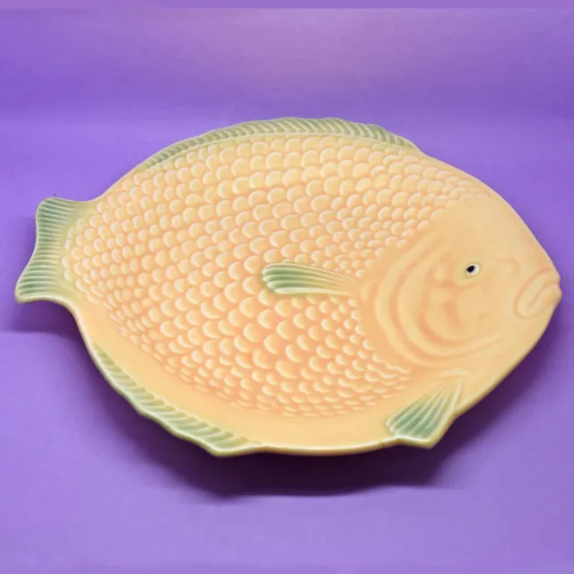 Fish Shaped Plate, Dinner Plate / Serving Plate, Shorter & Sons Vintage England