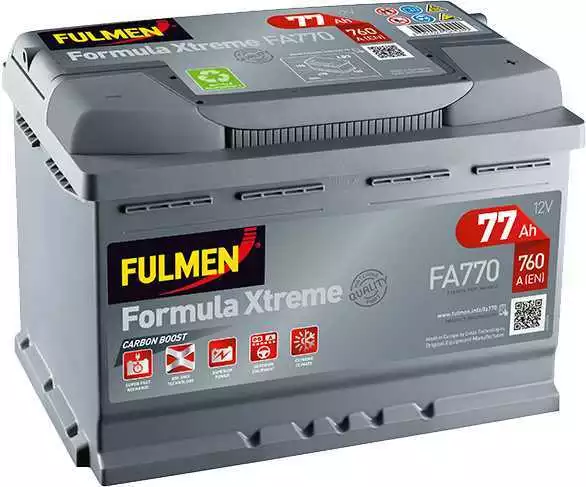 Batterie Fulmen Formula Xtreme 77Ah/760A (FA770) - Varta E44