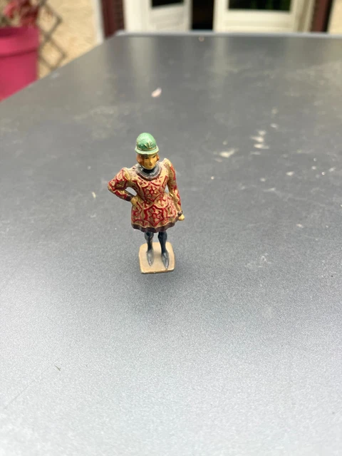 Figurine Historique Vertunni - Charles VI - 60mm (1/32) - Plomb Peint - Ancien Régime