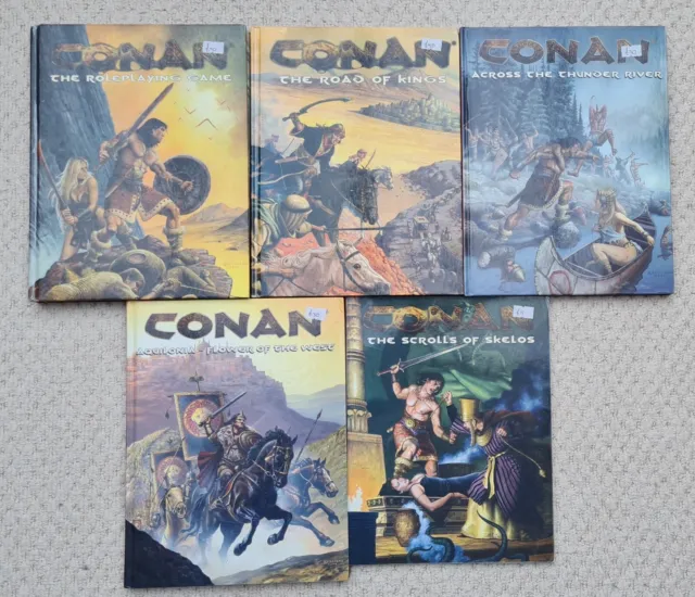 Conan The Roleplaying Game Book Collection