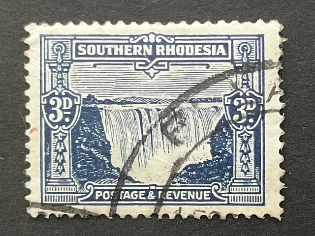 Southern Rhodesia 1931 3d Deep Ultramarine Used SG 18 ( Ct £15- )