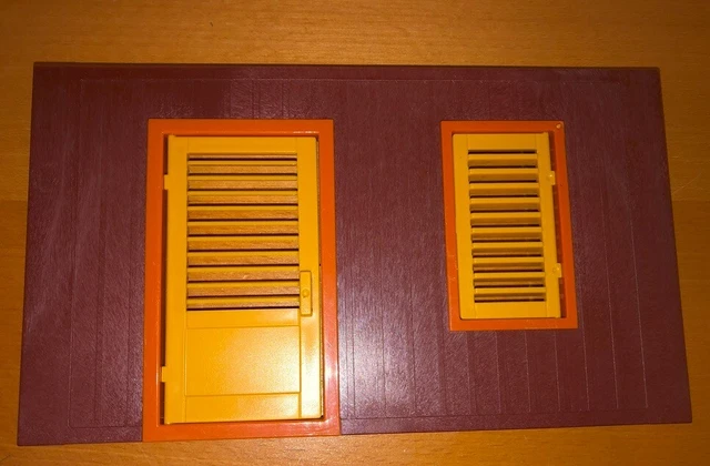 Playmobil 4826 - Façade Avec Porte Et Fenêtre Pour Centre De Soins Oambati