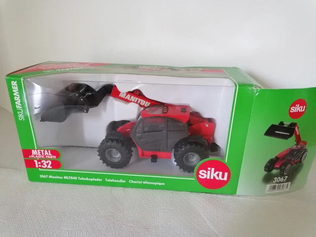 SIKU PRESSE BALLE Ronde Enrubanneuse Tracteur 1/32 Agricole Ferme