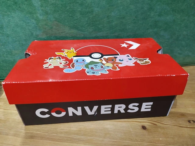 Pokémon Converse Empty Shoe Box