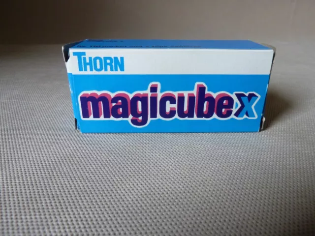 3 cubi flash per macchine fotografiche vintage anni '70 Thorn magicubex