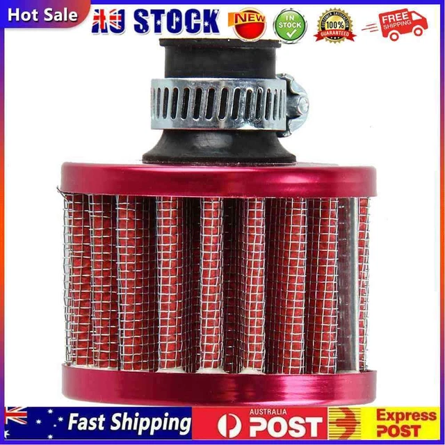 Universal Cold Air Intake 12mm Breather Filter / Crankcase Vent Filter - Aluminum, For Turbo, Cold Air Intake & Valve Covers Air Breather Cover - Foto 11