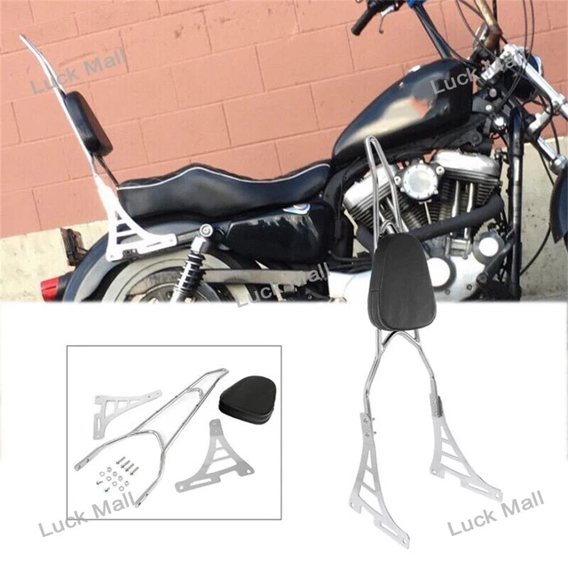 Backrest Sissy Bar Pad For Suzuki Intruder 1400 1500 750 800 Marauder 1600 800
