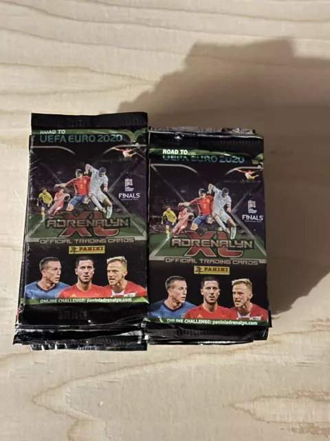 Panini Adrenalyn Xl Road To Euro 2020 Set Of 50 Sealed Packets 6 Cards Per Pack