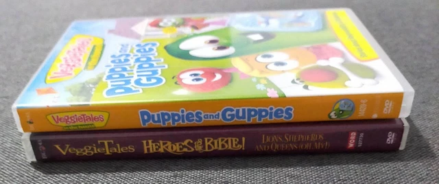 VeggieTales DVD Bundle X2. Pre-Owned Good Condition Christian Values Education 3