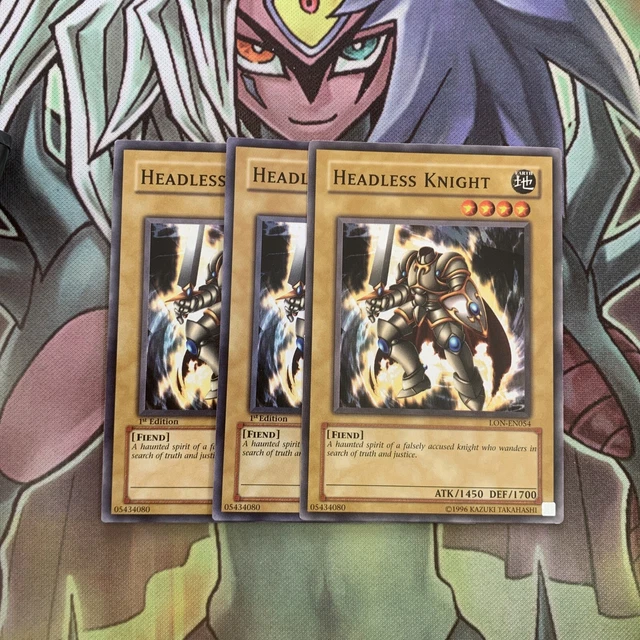 Yu-Gi-Oh! Headless Knight LON-054 - 1st Edition Common - Inglese