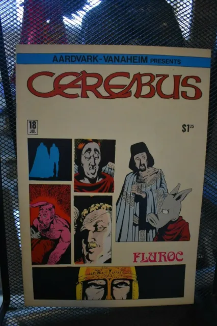 Cerebus the Aardvark #18 1st Print Aardvark Vanaheim Comics 1980 Dave Sim 9.0