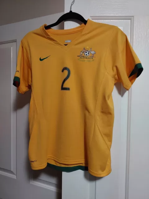 Australia Socceroos Nike 2006 Home Shirt Kit Soccer Football  FIFA #2 Neill