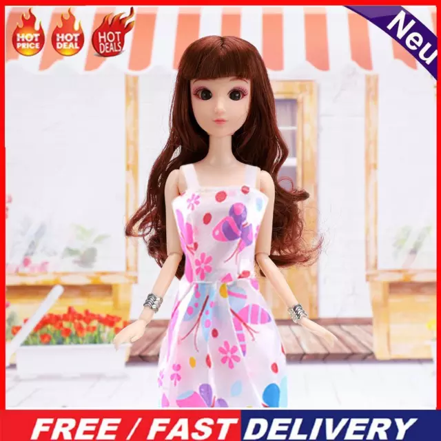 20/40/60pcs Set Doll Dress Up Apparel Birthday Gift 11inch Random for Baby Girls