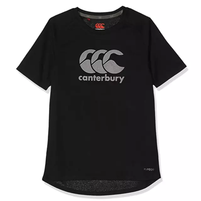 Canterbury Kid's Rugby T-Shirt (Size 6Y) Vapodri CCC Poly Training Top - New