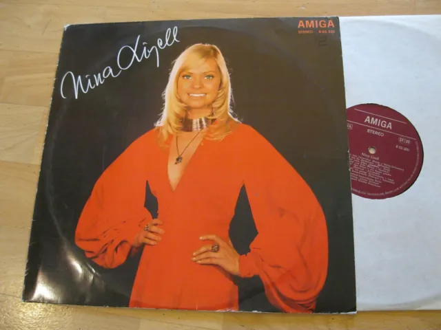 LP Nina Lizell Same Der Mann Mit Dem Panamahut Vinyl Amiga DDR 8 55 320