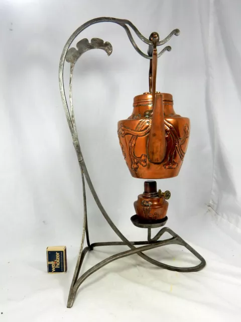 Selten schöne Jugendstil Tee Maschine / Art Nouveau  tea machine   unknown maker