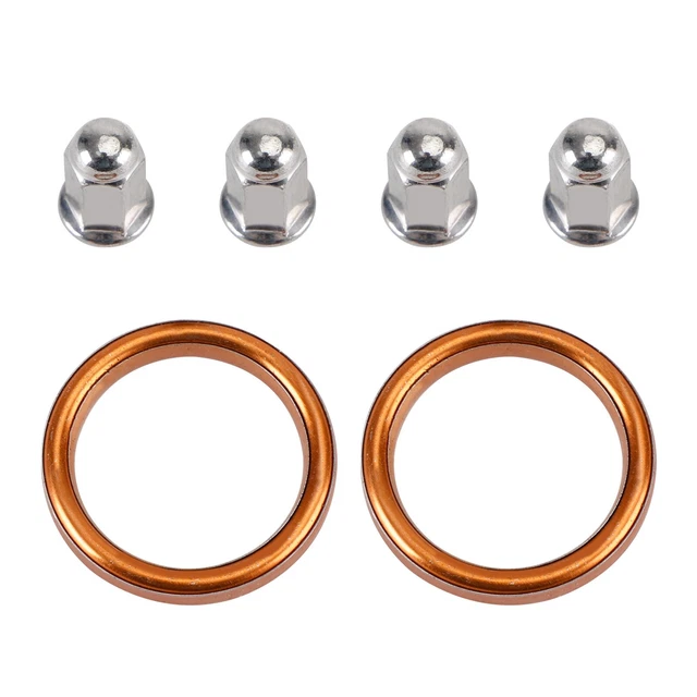 Exhaust Gaskets & Cap Nuts Set For Honda CA160/175 CM185/200T CM/CMX250C GB500