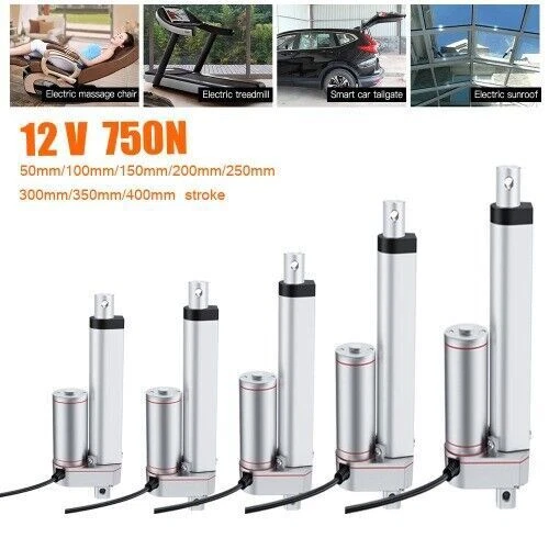 LINEAR ACTUATOR 100MM Stroke linear motor controller dc 12V 24V 100/300