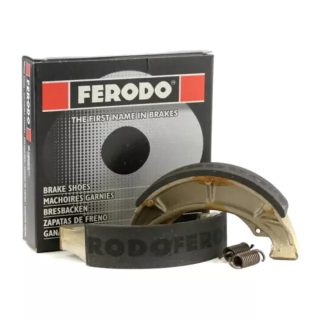 Ganasce Freno Ferodo Per Beta Scrambler M - 50 1982 - 1982 Anteriori Tamburo