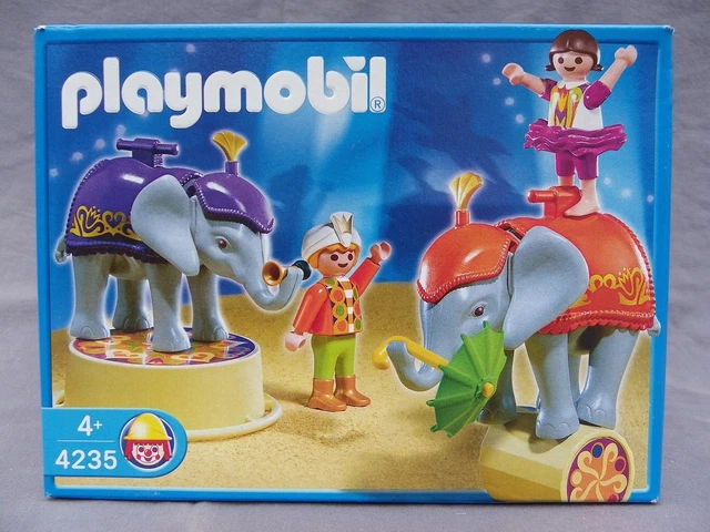 Playmobil 4232 Cirque - Roulotte, Dresseur De Lion, Manège Et Artiste - Boîte Neuve