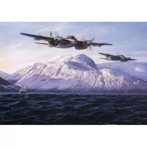 De Havilland Mosquito Banff Strike Wing Aeroplane Aircraft Plane Birthday Card