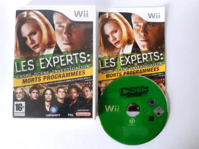 Jeu Nintendo Wii Les Experts : Crime Scene Investigation PAL FRA