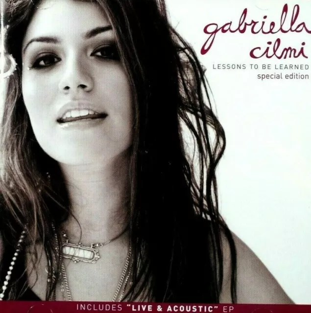 Gabriella cilmi lessons to be learned special edition cd vg 8 65