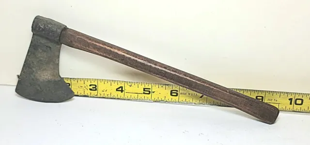 Miniature Blacksmith Forged Trade Or Belt Axe.Appears 19th.century