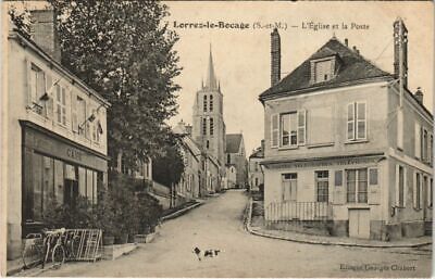 CPA Lorrez-la-Bocage dite Rue de Montereau 1919 Rue Neuve de Brie 
