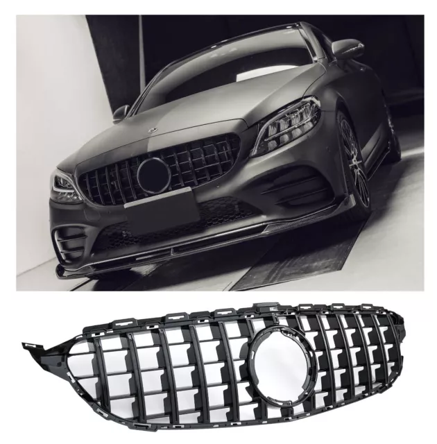 Sport Panamericana GT Grill Kühlergrill passt für Mercedes W205 Facelift