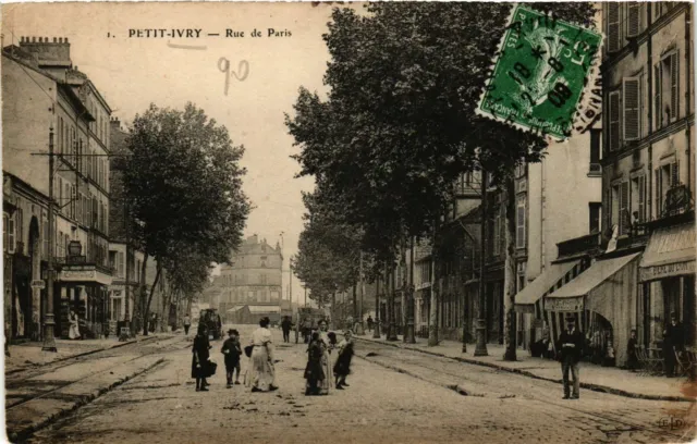 CPA PETIT IVRY Rue de Paris (869479)