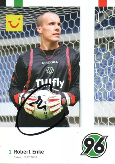 Autogramm - Robert Enke (Hannover 96) - 2007/2008