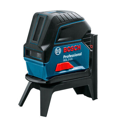 Bosch GCL 2-15 Professional Digital Cross Line Laser Level Compact Self Leveling