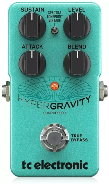 TC Electronic HyperGravity Compressor - effetto per chitarra (SPEDIZIONE...