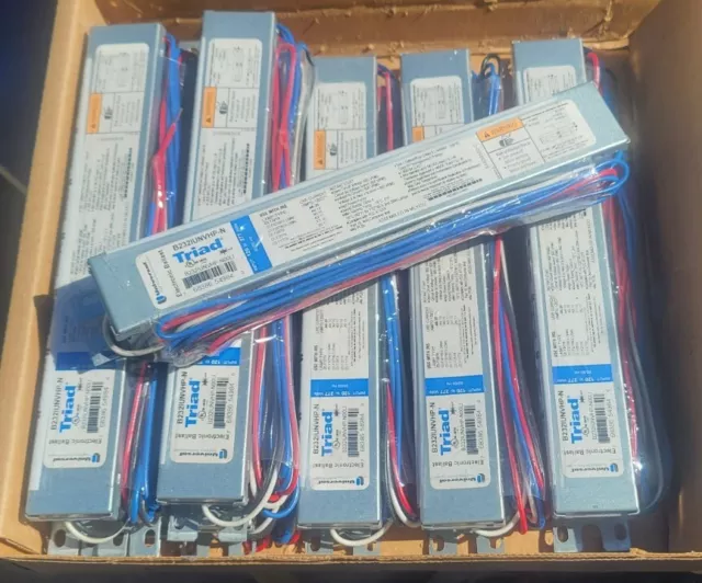 (8) Universal Triad B232IUNVHP-N Electronic Ballast T8 120V/277V - Box of (8)