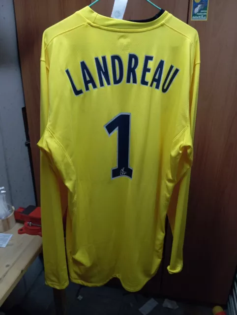 PSG PARIS SAINT GERMAIN Maglia Calcio maillot PSG LANDREAU #1 Ligue 1