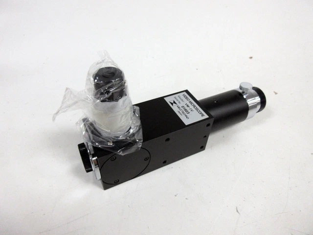 Meiji Techno Vm-1V Video Microscope Magnification With Vertical "C" Mount