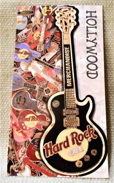Hard Rock Cafe Hollywood Merchandise Pamphlet Brochure - See Pictures