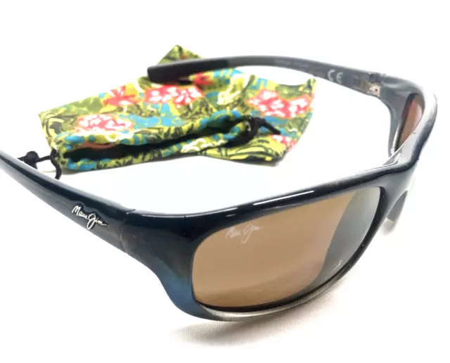 MAUI JIM KIPAHULU SUNGLASSES Marlin Frame Bronze Polarized Lenses MJ 279-03